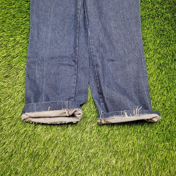 VINTAGE 1984 Levis 25035 Mom Jeans High Rise Tapered Womens 32x26 USA Cropped - Picture 3 of 10